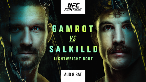 UFC Fight Night: Gamrot vs. Salkilld Prelims and Main Card Details